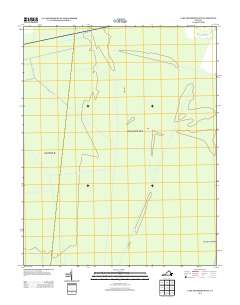 Lake Drummond NW 2013 topographic map thumbnail