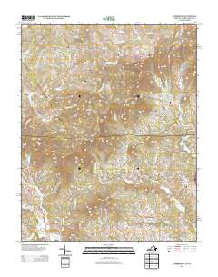 Lambsburg 2013 topographic map thumbnail