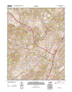 Lexington 2013 topographic map thumbnail