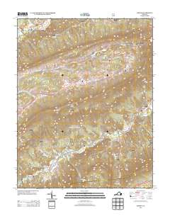 Looney 2013 topographic map thumbnail