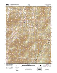 Lovingston 2013 topographic map thumbnail