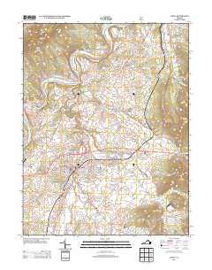Luray 2013 topographic map thumbnail