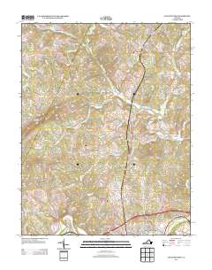 Lynch Station 2013 topographic map thumbnail