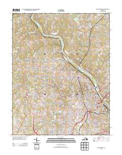 Lynchburg 2013 topographic map thumbnail