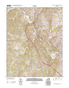 Martinsville West 2013 topographic map thumbnail