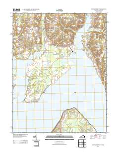 Mathias Point 2013 topographic map thumbnail