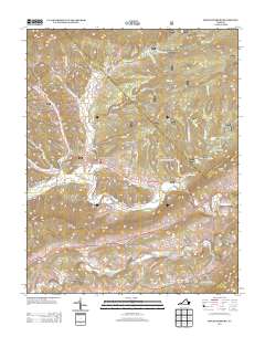 Mechanicsburg 2013 topographic map thumbnail