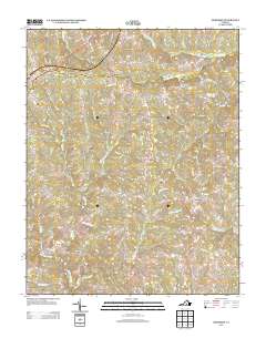 Meherrin 2013 topographic map thumbnail