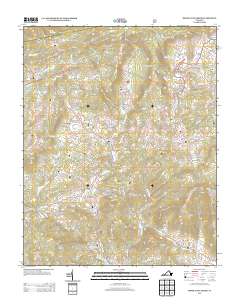 Middle Fox Creek 2013 topographic map thumbnail
