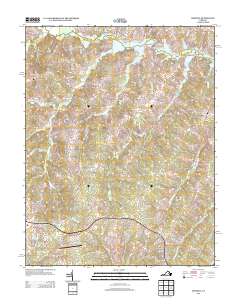 Mineral 2013 topographic map thumbnail