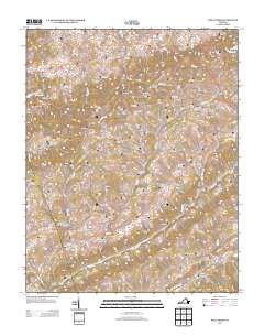 Moll Creek 2013 topographic map thumbnail