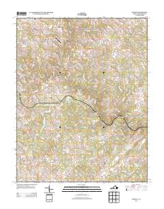 Moneta 2013 topographic map thumbnail