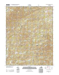 Montebello 2013 topographic map thumbnail