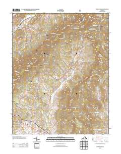 Montvale 2013 topographic map thumbnail