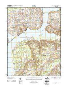 Mount Vernon 2013 topographic map thumbnail