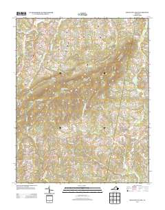 Mountain Valley 2013 topographic map thumbnail