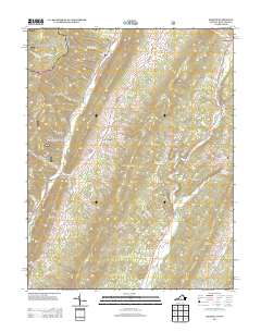 Mustoe 2013 topographic map thumbnail