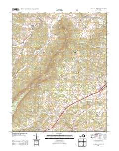 Natural Bridge 2013 topographic map thumbnail