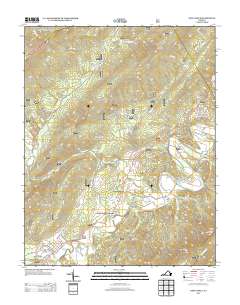 New Castle 2013 topographic map thumbnail