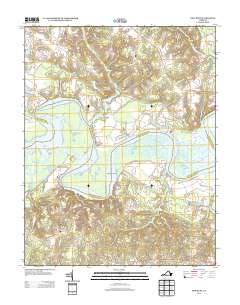 New Kent 2013 topographic map thumbnail