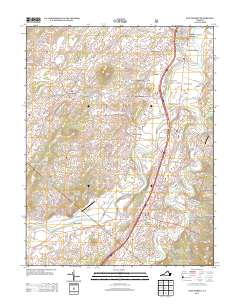 New Market 2013 topographic map thumbnail