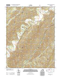 Nimrod Hall 2013 topographic map thumbnail