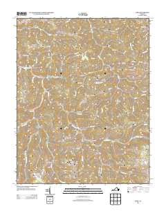 Nora 2013 topographic map thumbnail
