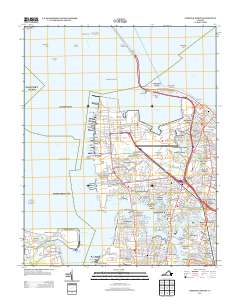 Norfolk North 2013 topographic map thumbnail