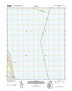 North Virginia Beach 2013 topographic map thumbnail