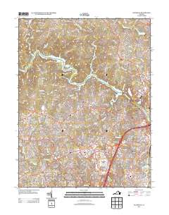 Occoquan 2013 topographic map thumbnail