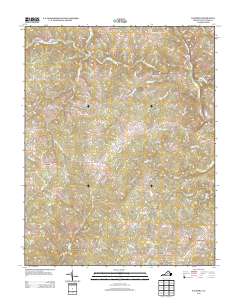 Palmyra 2013 topographic map thumbnail