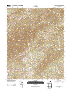 Patrick Springs 2013 topographic map thumbnail