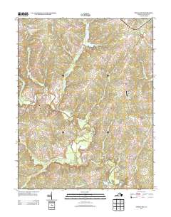Pendleton 2013 topographic map thumbnail
