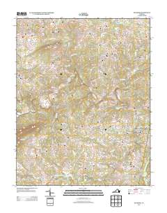 Penhook 2013 topographic map thumbnail