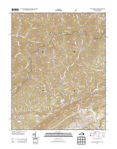 Pennington Gap 2013 topographic map thumbnail