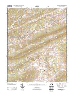 Pounding Mill 2013 topographic map thumbnail