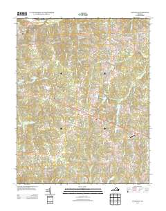 Powhatan 2013 topographic map thumbnail
