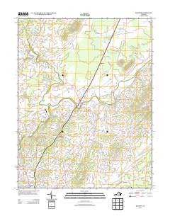 Rapidan 2013 topographic map thumbnail