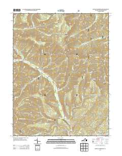 Rawley Springs 2013 topographic map thumbnail