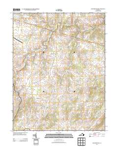 Rectortown 2013 topographic map thumbnail
