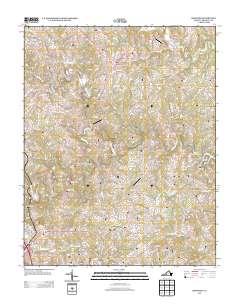 Redwood 2013 topographic map thumbnail