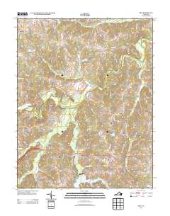 Rice 2013 topographic map thumbnail