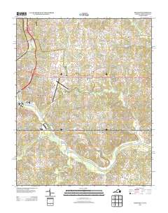 Ringgold 2013 topographic map thumbnail