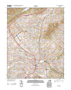 Roanoke 2013 topographic map thumbnail