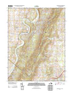 Round Hill 2013 topographic map thumbnail