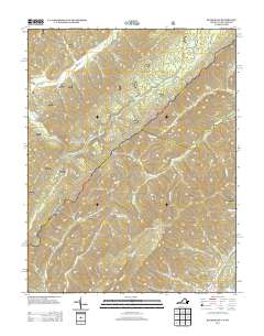 Rucker Gap 2013 topographic map thumbnail