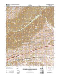 Rural Retreat 2013 topographic map thumbnail