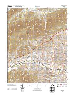 Salem 2013 topographic map thumbnail