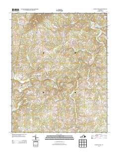 Sandy Level 2013 topographic map thumbnail