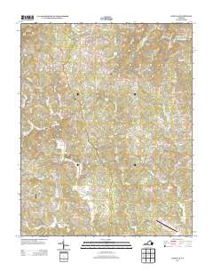 Sanville 2013 topographic map thumbnail
